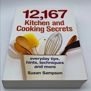 12,167 Kitchen and Cooking Secrets Book by Susan Sampson